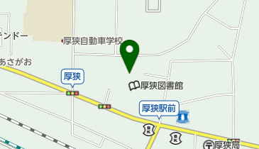 山陽小野田市 厚狭地区複合施設の地図画像