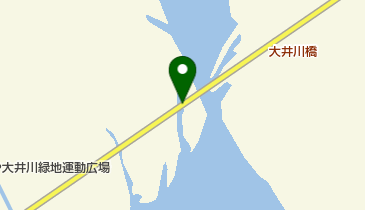 大井川橋の地図画像