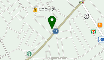 ホリデイスポーツクラブ 桶川店の地図画像