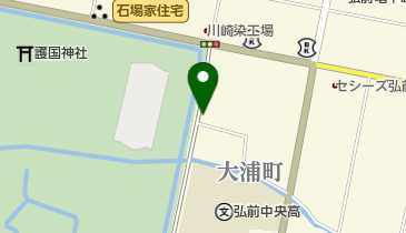 元祖 津軽路 手焼きせんべい 小山せんべい店の地図画像