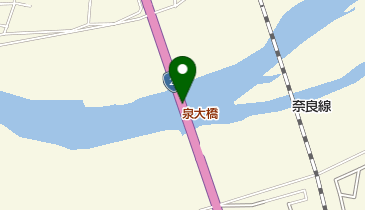 泉大橋の地図画像