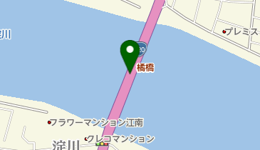 橘橋の地図画像