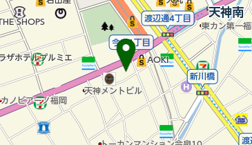 プライスコンタクト 天神店の地図画像