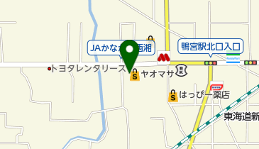 ヤオマサ 鴨宮店の地図画像