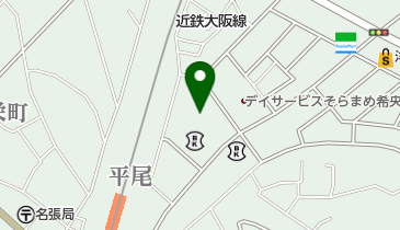 アクトス名張の地図画像