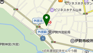 山村乳業みるくがっこう 外宮前店の地図画像