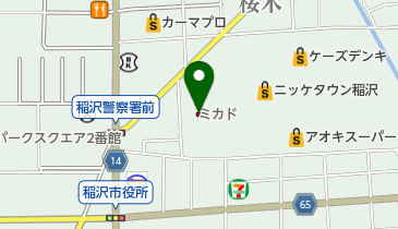 二代目晴レル屋 稲沢店の地図画像