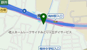 ホリデイスポーツクラブ 福岡梅林店の地図画像