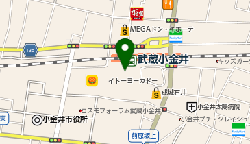 ヒーリングサロン アクアの地図画像