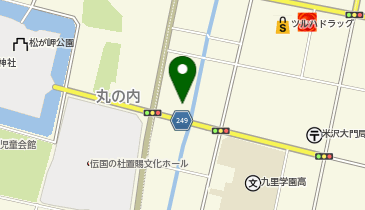 日乃本帆布/牛や 米沢本店の地図画像