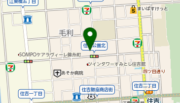 住吉鍼灸院の地図画像