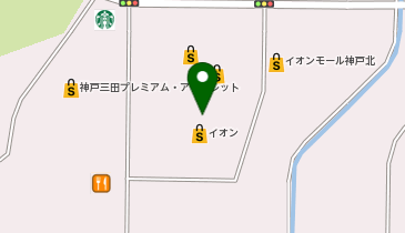 WEGO(ウィゴー) イオンモール神戸北店の地図画像