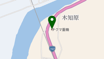 チクマ養蜂の地図画像