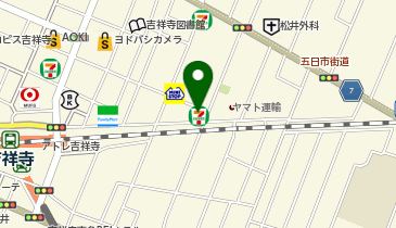 仁泉鍼灸院 吉祥寺院の地図画像