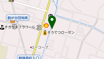 キッズモール湘南の地図画像