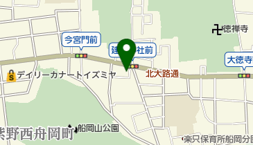 雨の日も風の日もの地図画像