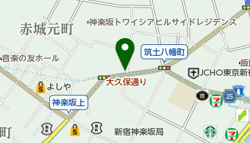 神楽坂しゅうごの地図画像