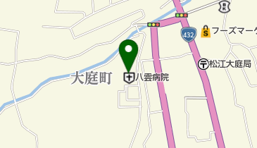 雲陽の里の地図画像