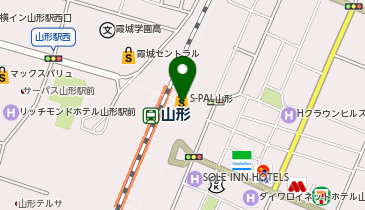 LUTECE(リュテス) S-PAL山形店の地図画像