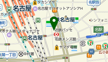 パーティー 近鉄パッセ店の地図画像