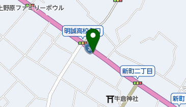 カフェ&ランチ菓々茶寮 上野原店の地図画像