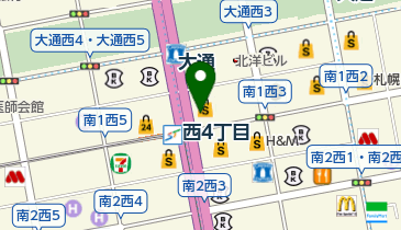 hartman(ハートマン) 札幌三越の地図画像