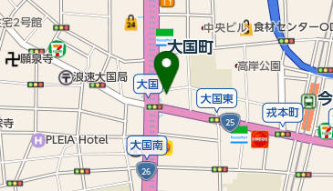 HACOSTADIUM(ハコスタジアム) 大阪の地図画像