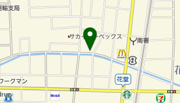 ホリタ文具 花堂店の地図画像