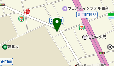 アイセイ薬局 一番町南店の地図画像