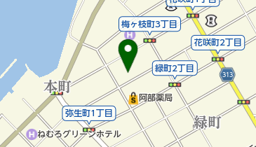 村さ来 根室店の地図画像