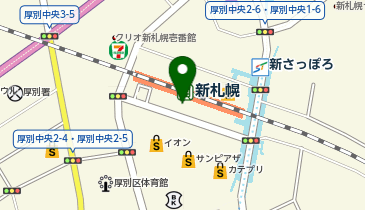 エンパイアー デュオ店の地図画像