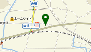 大地のうどん 福岡東店の地図画像