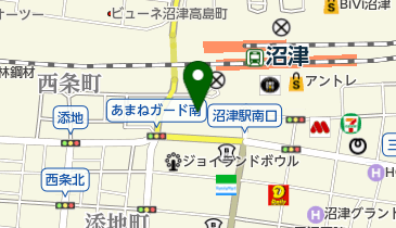 ふしみや 沼津店の地図画像
