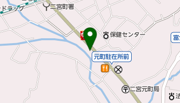 アリスクリーニング 二宮店の地図画像