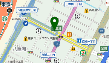 リカーズハセガワ本店 ヤエチカ店の地図画像