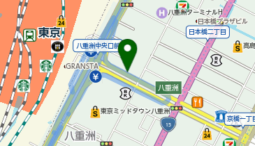 エイチ・アイ・エス 八重洲地下街店の地図画像