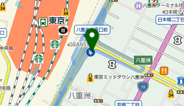 ギャラリー八重洲 ヤエチカ店の地図画像