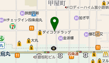 SNOOPY(スヌーピー)茶屋 京都・錦の地図画像