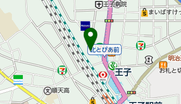 さくらホールの地図画像