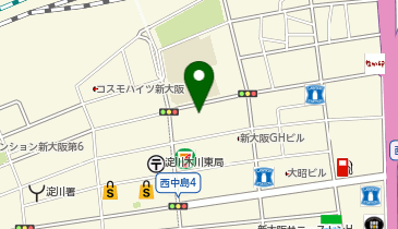 飛鳥未来高等学校 大阪キャンパスの地図画像