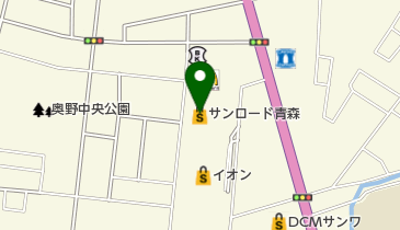 築地銀だこ イオン青森店の地図画像