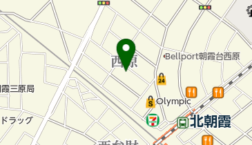 アイセイ薬局 朝霞台店の地図画像