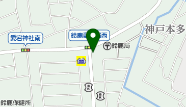 名刺や本舗の地図画像