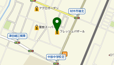 フレッシュバザール 姫路飾磨店の地図画像