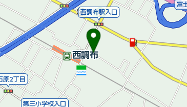 ミネドラッグ 西調布店の地図画像