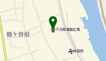 鶴ケ曽根下河原運動広場の地図画像