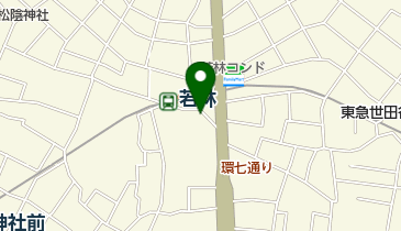桐原堂の地図画像