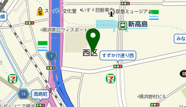 横浜歯科医療専門学校の地図画像