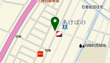 かしてネッと ダスキン レントオール 石巻ステーションの地図画像