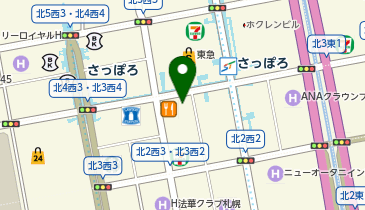 ヒューマンアカデミー 札幌校の地図画像